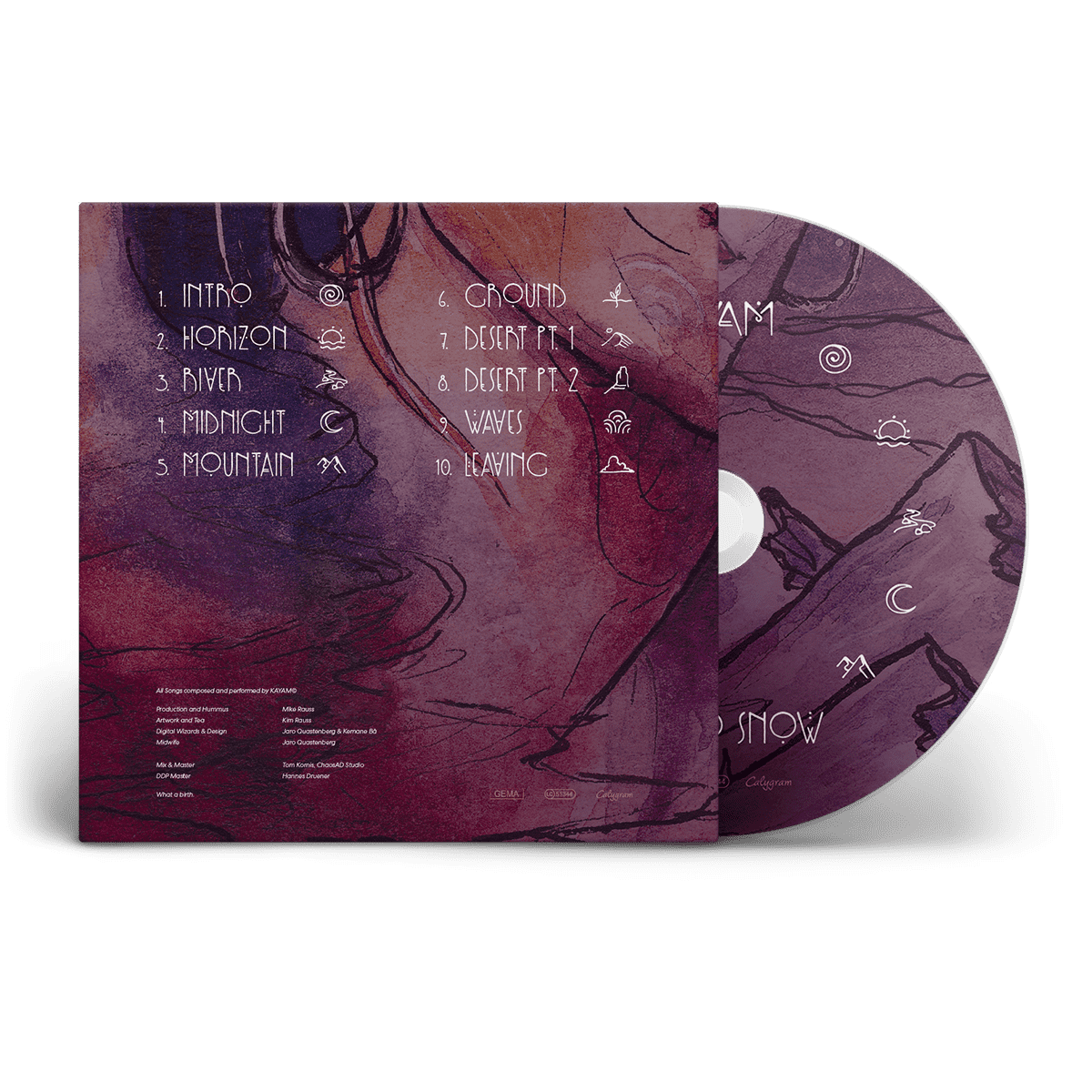 Sand To Snow - Album CD